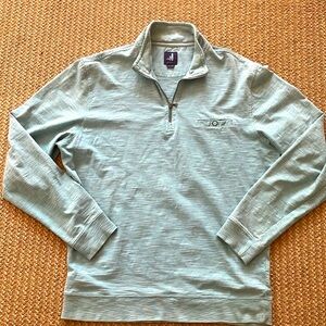 JO quarter zip, teal green size Medium